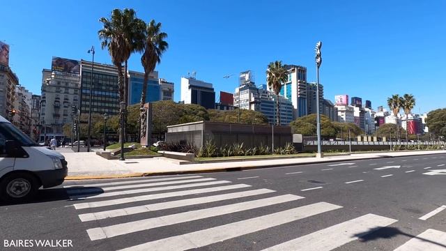 [4K] Buenos Aires Walk - Calle Viamonte / Barrio San Nicolás - Buenos Aires - Argentina