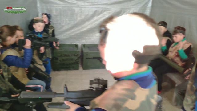 С днём рождения Илья!!! 10 лет. Лазерные бои г.Симферополь Клуб Сommando смотреть онлайн