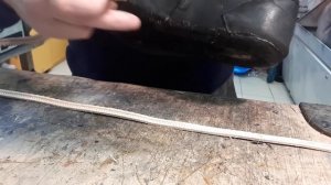 Ремонт обуви. Замена подошвы,мужские ботинки.