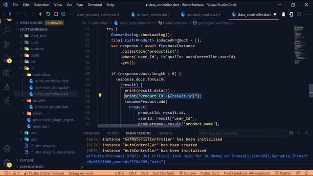 Part 6 Retrieve or Get Product From Firebase Firestore Database | Hindi | Flutter Tutorial смотреть онлайн