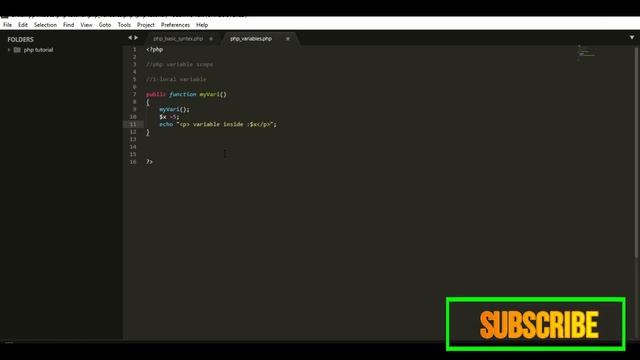 What is PHP variables | PHP Variables Types | PHP Variables Scope |PHP Tutorial | Class -2 | смотреть онлайн
