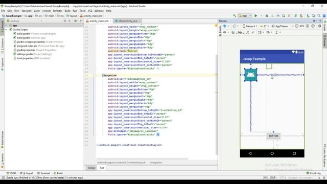 Parsing HTML in Android using Jsoup | Fetching images Url | Part 3 смотреть онлайн