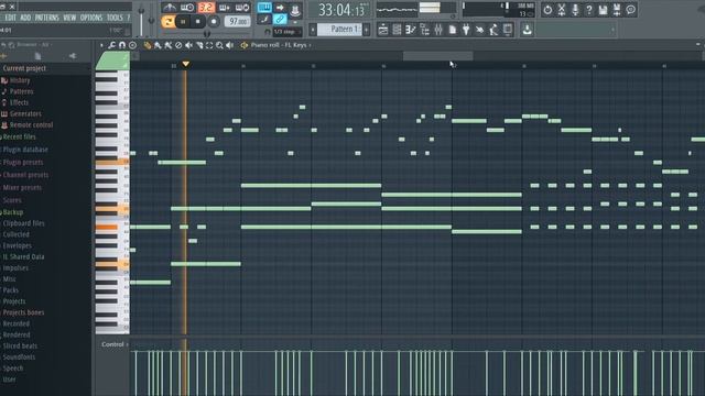 Alan Walker - Alone ( Piano Roll ) FL STUDIO 12 Full song preset... смотреть онлайн
