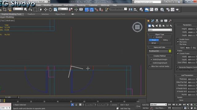 Working with Autocad Files-3ds max İmport and Modelling(Office buildings) Part 2 смотреть онлайн