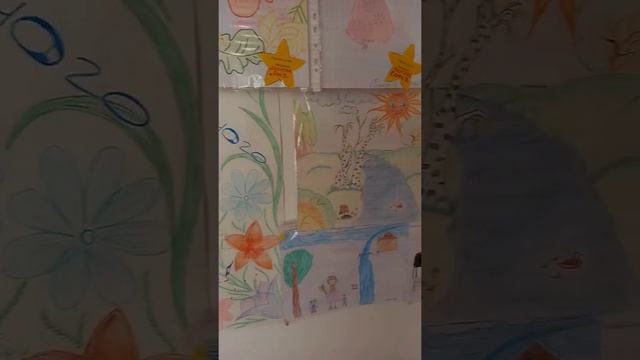 Выставка рисунков на тему: "Мой любимый воспитатель" смотреть онлайн