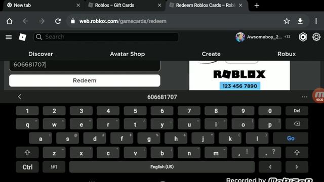 How to redeem a roblox toy code from a gift card смотреть онлайн