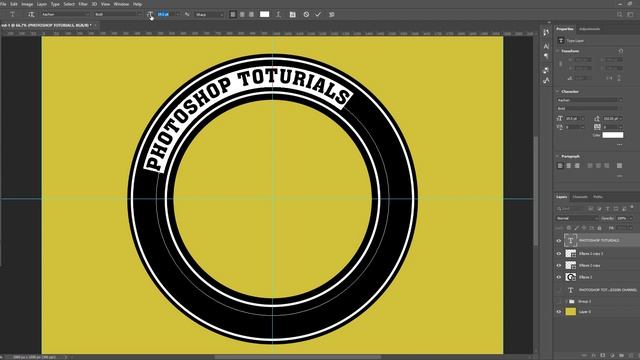#24 Gõ chữ theo đường cong trong Photoshop | Text in a circular path | PutaDesign смотреть онлайн