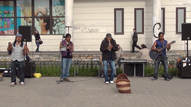 Otavalos Indians / El condor pasa / Санкт-Петербург/ июнь 2014 г. смотреть онлайн