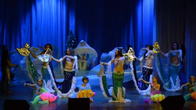 23.12.2014 Подводное Царство русалочки Арасэль_Dance of Mermaids, Fish and Jellyfish_ Fantasy Dance смотреть онлайн