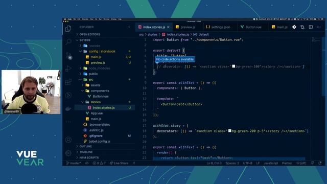 VueVear S01E09 - Storybook + Vue.js ?