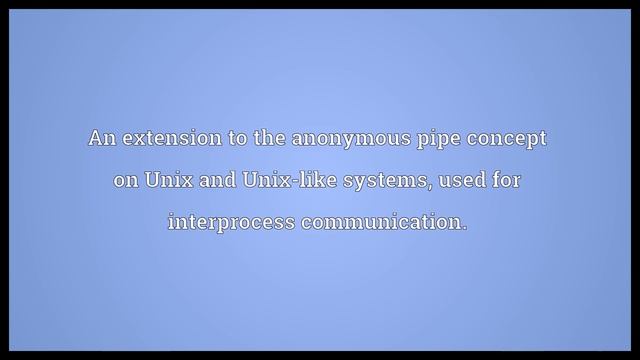 Named pipe Meaning смотреть онлайн