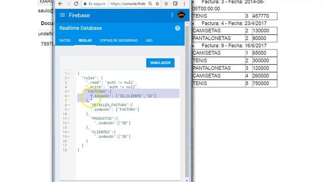 Sistema de Facturacion en Firebase 5 смотреть онлайн
