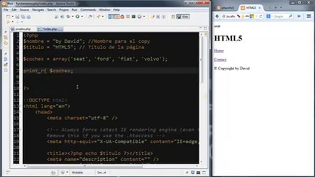 Curso Master PHP 5.x 10 Los arrays смотреть онлайн