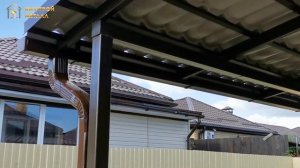 Терраса к дому в Краснодаре