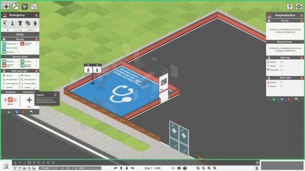 Project Hospital Tutorial - How to Build a Clinic ?