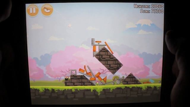 Angry Birds Seasons Cherry Blossom Level 1-2 3-Star Walkthrough iPhone/iPod/iPad 99380 смотреть онлайн