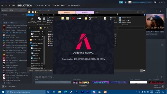Como resolver o erro "Couldn't resolve URL" FiveM - Hardlife RP смотреть онлайн