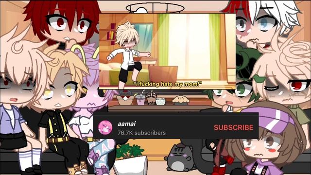 Mha react to sad Bakugo part 2 (including mitsuki) смотреть онлайн