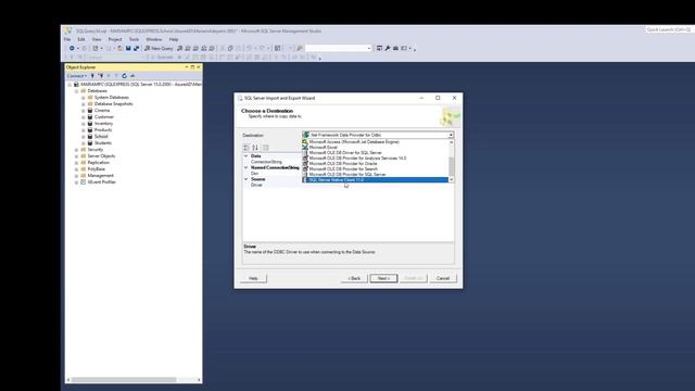 How to import Data into SQL Server Management Studio смотреть онлайн