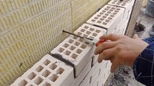 Анкеровка облицовки в пол кирпича