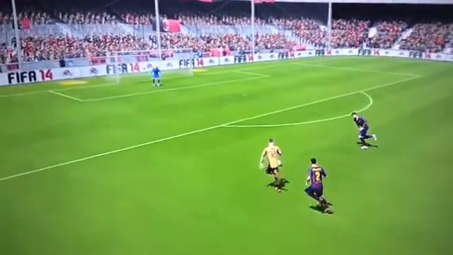 Fifa 14 ps3 - goal El Shaarawy (Milan-Barcellona) смотреть онлайн