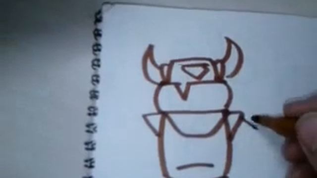 Very Easy MINI P.E.K.K.A. drawing tutorial ! Draw It Easy ! смотреть онлайн