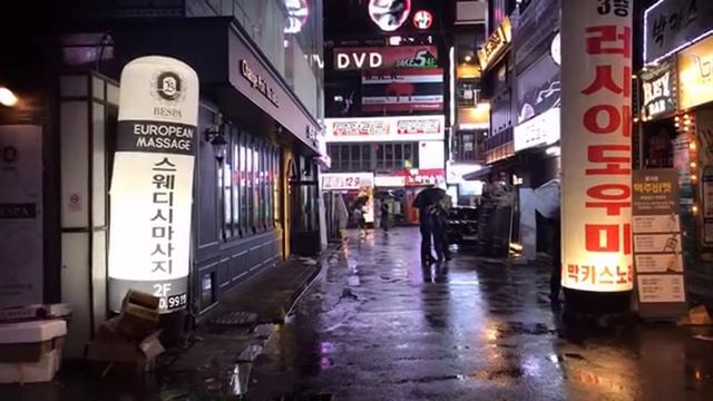 Cyberpunk Rain Photography - Seoul смотреть онлайн