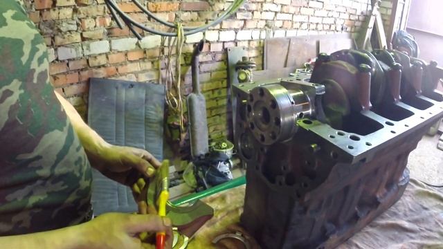 Полный капитальный ремонт Д245 (начало сборки). Серия 2.