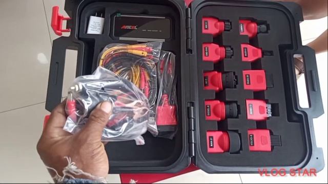 ANCEL X7 HEAVY DUTY SCANNER UNBOXING смотреть онлайн