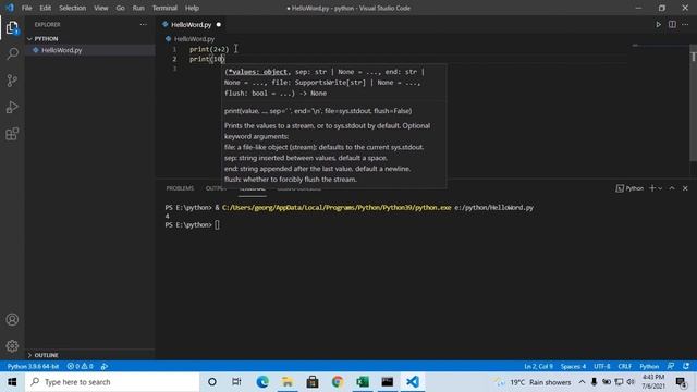 PythonSimple Operations || Basic Math, Mathematical Operators and Python Expression || Lesson 2 смотреть онлайн