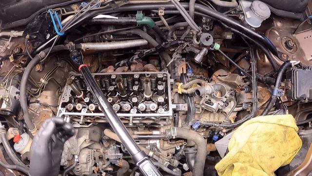 Secuencia de torque de cabeza de motor - Honda CRV (2002 - 2006) смотреть онлайн