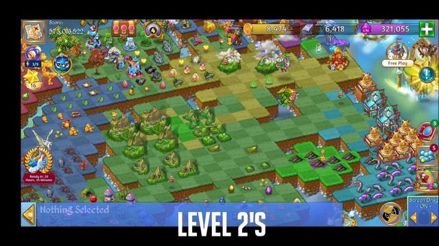 Full Hills Chain - Merging Topsoil To Fountain Of Youth Wonder | Merge Dragons смотреть онлайн