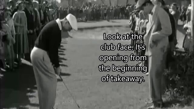 In search of Ben Hogan's Swing Secrets / BHSS#1 Club Face Opening смотреть онлайн