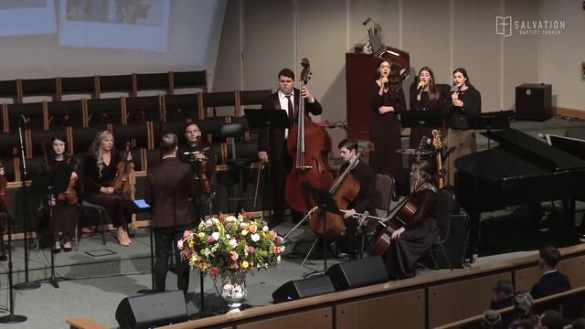 Пение «Боже, лишь на милость уповаю я» - Абигел, Евника, и Виктория смотреть онлайн