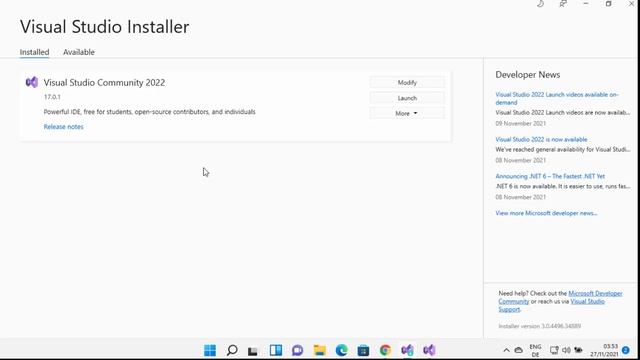 How to Install Visual Studio 2022 On Windows 11 смотреть онлайн