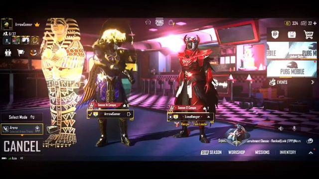 Golden Pharoah X Suit AND Blood Raven X Suit Full Max Entry Emotes Pubg mobile смотреть онлайн
