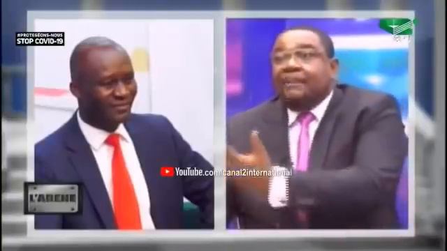 Duel dans L'ARENE: Paul Eric KINGUE, homme politique Vs Henry Séverin ASSEMBE смотреть онлайн
