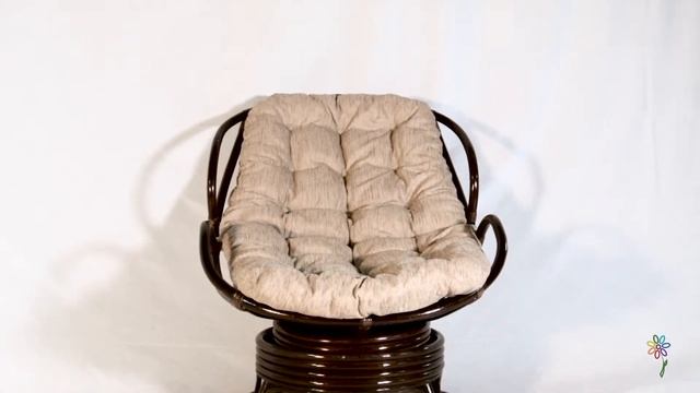 Кресло из ротанга Папасан Челси вращающийся 23/03В смотреть онлайн