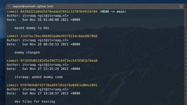 Git #4 - diff, log, amend (with tips) смотреть онлайн