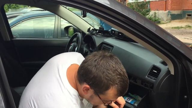 Как снять штатную магнитолу mazda CX-5 смотреть онлайн