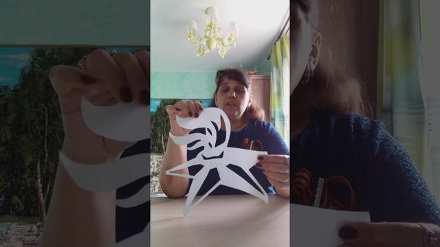 Мастер-класс для детей и родителей Как украсить окна к дню Победы