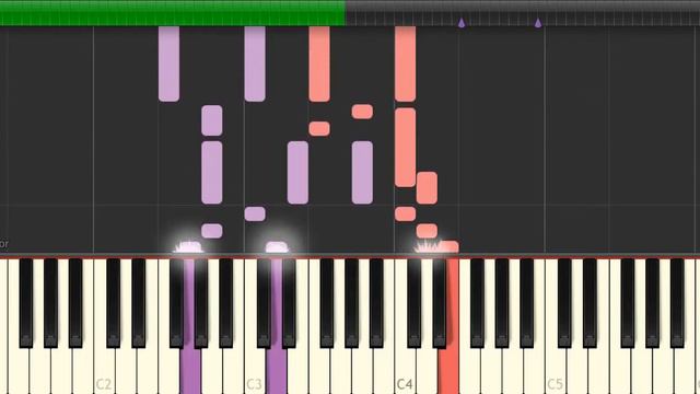 Roxette - Listen To Your Heart - Piano Tutorial by Amadeus (Synthesia) смотреть онлайн