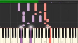 Roxette - Listen To Your Heart - Piano Tutorial by Amadeus (Synthesia)