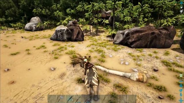 Халикотерий (Chalicotherium) в АРК. Лучший обзор: приручение, разведение и способности  в Ark.