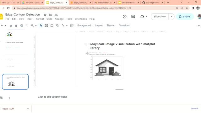 Edge Contour Detection using CV2 смотреть онлайн
