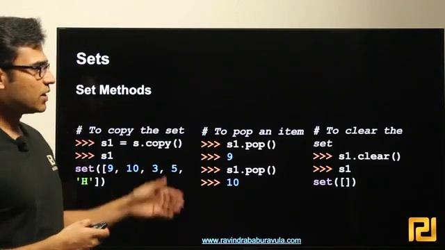 2.12 Python sets смотреть онлайн