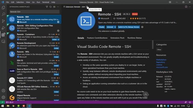 Remote SSH from VS Code to Cent OS 7 | Linux смотреть онлайн