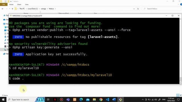 How to Install Laravel 10 on Windows 10 64 Bit (2023) смотреть онлайн