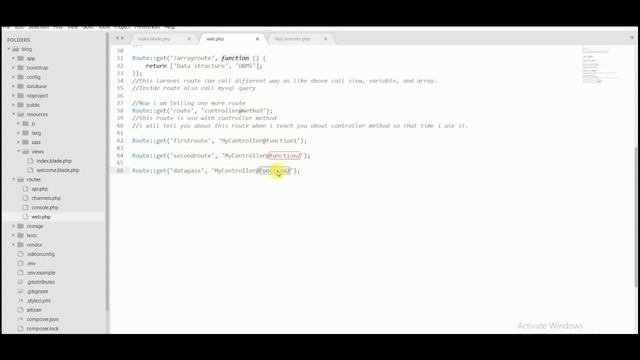 Laravel Tutorials for Beginners #4 - Passing Data to View смотреть онлайн
