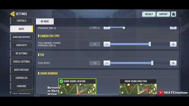 Best FOV Settings For Battle Royale In Call Of Duty Mobile | Best Camera FOV Settings Cod Mobile смотреть онлайн